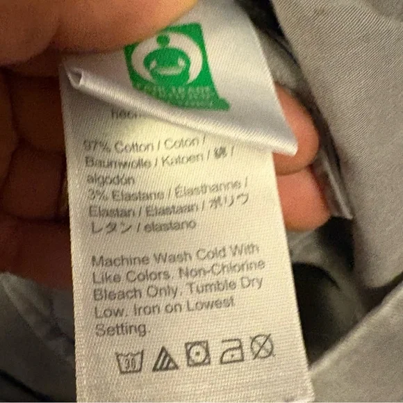 J. Crew Women's Gray Casual Chino Shorts - Picture 6 of 7